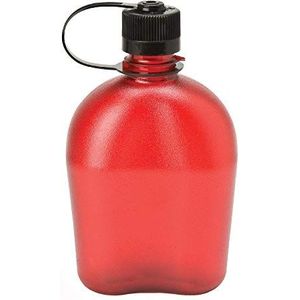 Nalgene Sustain Oasis Tritan waterfles, BPA-vrij, gemaakt van 50% plastic afval, 947 g, rood