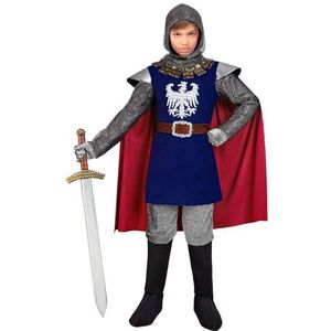 Widmann - Ridderkostuum voor kinderen, prins, koning, middeleeuws, krijger