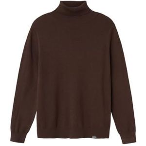 NAME IT Nkmromil Ls Rollneck Knit gebreide trui voor jongens (1 stuk), varengroen