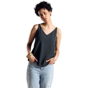 Street One A321483 Bovenmateriaalmix voor dames, Cool vintage groen