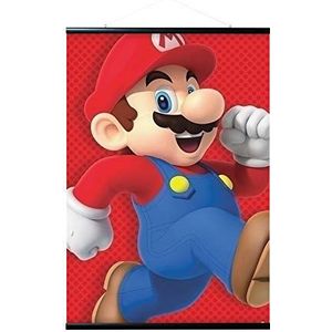 Poster en bevestigingsset | Super Mario (Run), 61 x 91,5 cm