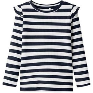 Name it mini Nmftaia Slim Ls Top pour fille, Blazer bleu marine., 80