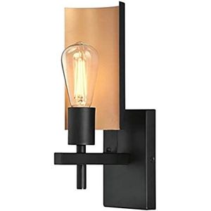 Westinghouse Lighting 65759 Sirino binnenwandlamp met een lamp, mat-zwart