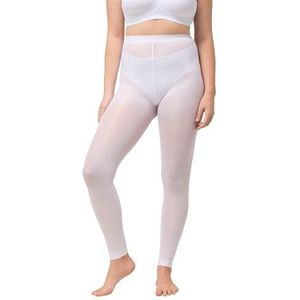 Ulla Popken Panty 60 denier leggings dames, Wit