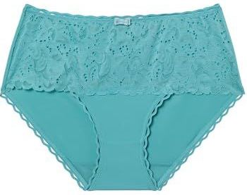 Playtex Midi Zacht en Comfortabel Gerecycled Vrouwelijk Kruishart X1 Damesondergoed (1 stuk), Blauw