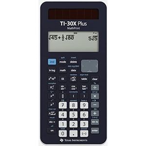 Texas Instruments TI 30 X Plus Mathprint Rekenmachine, Zwart