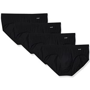 2(x)ist Set van 2 stretch bikini-ondergoed voor heren, katoen, zwart, maat S, zwart.