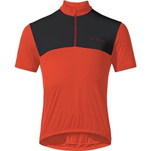 VAUDE Men's Matera Hz Gebreid T-shirt, fluorescerend M heren, Fluorescerend rood