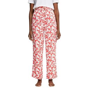 ESPRIT Pantalon de pyjama cropped en LENZING™ ECOVERO™, corail 3, 44