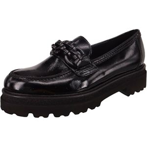 Damen  Halbschuhe Loafer F-Weite 55.242 Schwarz 97 Schwarz L... 38,5