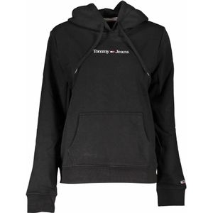 KapKapuzen-Sweater mit Logogprint, Schwarz XS