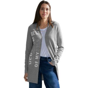 Boleros Wording Jacquard Cardigan L