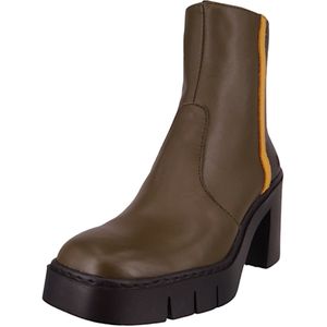 Damen Elegante Stiefelette Berna 1974 Grau  Bronze-Yellow Le... 40