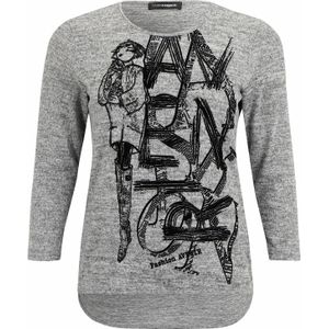 Doris Streich Shirt mit Muster Damen 42