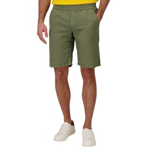 Stoffhosen Linen Cotton Bermuda, dusty olive L