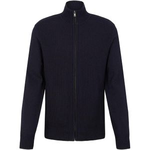 TOM TAILOR Herren Strickjacke mit Stehkragen 3XL