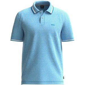 BOSS Herren-Poloshirt mit kurzen Ärmeln mit Kontrastprofilen... M