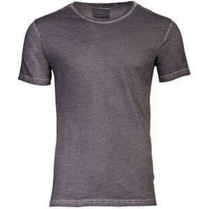 Rundhals T-Shirt, Grau S