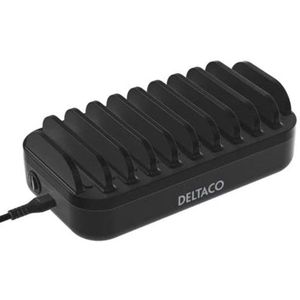 Deltaco USB charging station 7x USB-A 2.4 A 3x USB-C PD