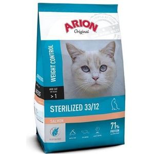 ARION - Cat Food - Original Cat Sterilized - Salmon - 7.5 Kg