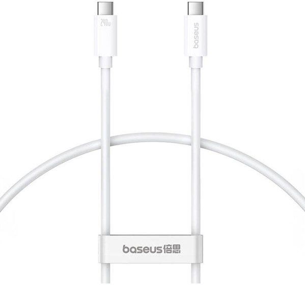 Baseus Superior Series 2 USB-C to USB-C USB4 cable 240W 1m (white)