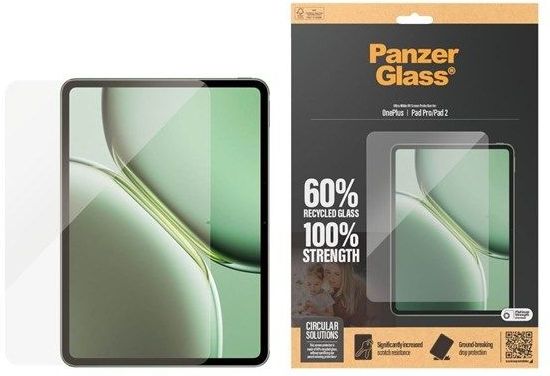 PanzerGlass Screen Protector OnePlus Pad 2 | Ultra-Wide Fit