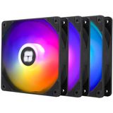 Thermalright TL-C12C-S ARGB - Black (3-pack) - Geh�usel�fter - 120mm - Schwarz mit RGB LED - 26 dBA