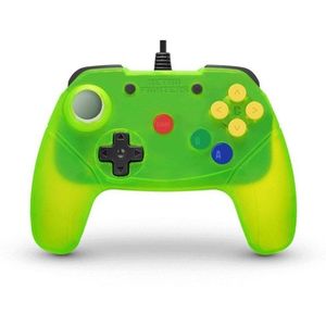 Retro Fighters Brawler64 Color Edition v2 - Extreme Green - Wired Controller - Nintendo 64