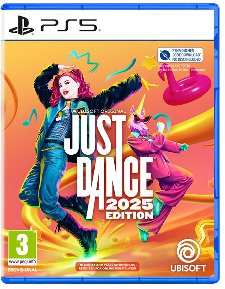 Just Dance 2025 Edition (Code in a Box) - Sony PlayStation 5 - Musik - PEGI 3