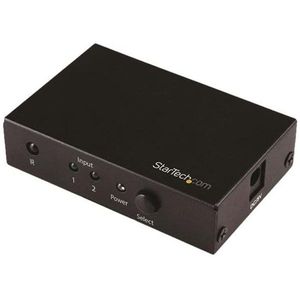 StarTech.com 2-Port HDMI Switch - 4K HDMI Switch Box - Ultra HD 4K 60Hz