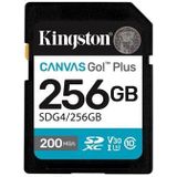 Kingston Canvas Go! Plus SD - 200MB/s - 256GB