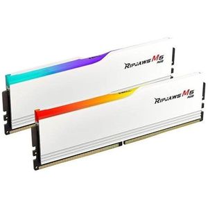 G.Skill Ripjaws M5 RGB DDR5-6400 - 96GB - CL32 - Dual Channel (2 pcs) - Intel XMP - Wei� mit RGB
