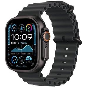 Apple Watch Ultra 2 GPS + Cellular 49mm - Black Titanium Case with Black Ocean Band
