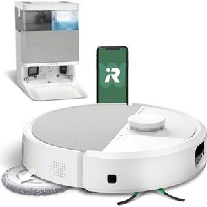 iRobot Roboter Staubsauger Roomba Combo 505 Combo Plus Saugroboter - Wei�