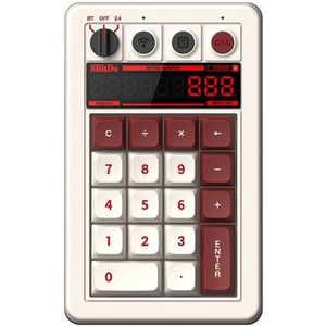 8BitDo Retro 18 Mechanical Numpad (Fami Edition) - Numpad