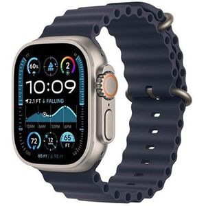 Apple Watch Ultra 2 GPS + Cellular 49mm - Titanium Case with Navy Ocean Band