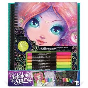 Nebulous Stars Nebulous Star Black Pages Coloring Book Coralia