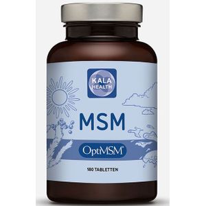 OptiMSM® - 180 tabletten - de meest zuivere en best opneembare vorm van MSM - Kala Health