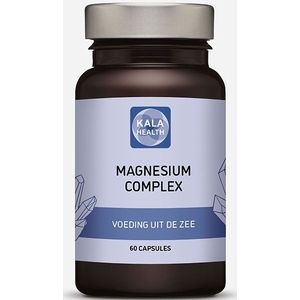 Magnesium Complex - 60 capsules | Draagt bij tot vermindering van Moeheid en Uitputting - Kala Health