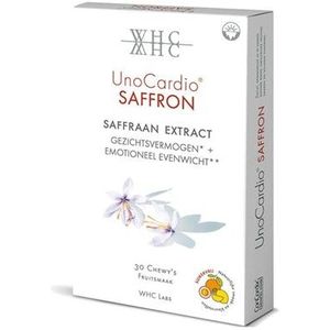 UnoCardio Saffron van WHC (30 Chewy's)