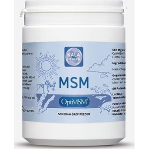 OptiMSM poeder (500gram) van Kala Health