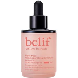 belif - Super Drops Retinol & Peptide Barrier Serum - Gezichtsserum - 30 ml