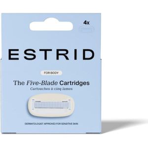 Estrid - Refill Package - Scheermesjes - 4 Stuks - Voor Gevoelige Huid