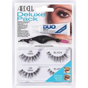 Ardell - Deluxe Pack - Kunstwimpers - Demi Black - Inclusief Wimperlijm en Applicator