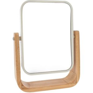 Parsa Beauty Bamboespiegel 5x vergroting Make-up spiegels 1 stuk