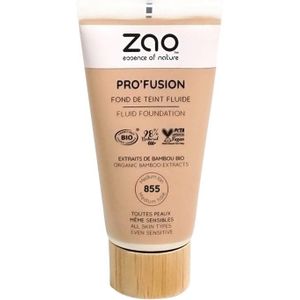 ZAO Pro'fusion Fluid Foundation 30 ml 855 Medium Tan