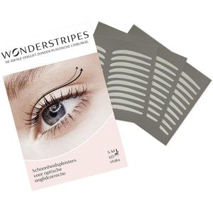 Wonderstripes - Large Oogmaskers - Transparant - 60 Stuks