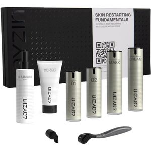 LAYZIN - Skin Restarting Fundamentals Box - Complete Microneedling Set - 0,35/0,55 mm Dermarollers en Scrub