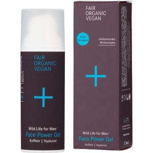 Wild Life for Men - Face Power Gel - Verfrissend - Biologisch