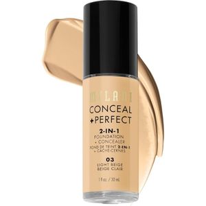 Milani 2-in-1 Concealer + Foundation 30 ml 03 - Light Beige